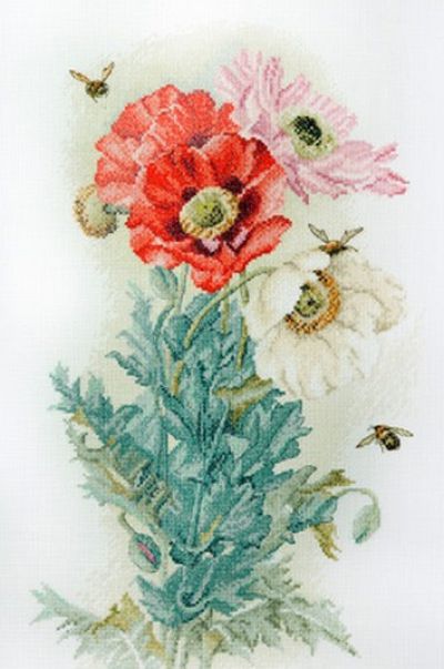 Вышивка крестом Цветок ангелов