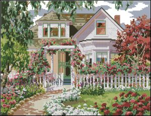 Вышивка крестом Летняя симфония