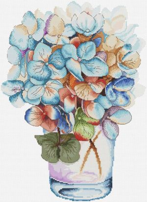 Голубая акварель