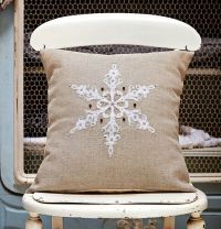 Вышивка крестом Хрустальная снежинка