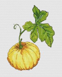 Вышивка крестом Тыковка