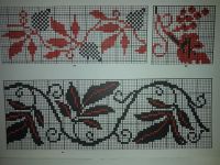 Вышивка крестом Мотивы для сорочек