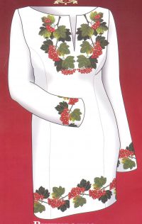 Вышитое платье1