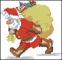 Santa bringing Presents