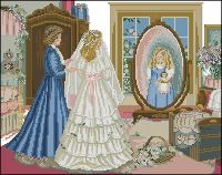 Вышивка крестом Мамин взгляд