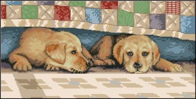 Вышивка крестом Время отдыха