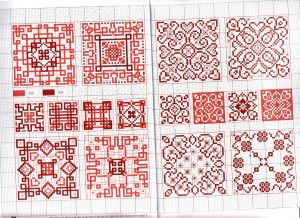 Вышивка крестом Мотивы для бикорню10