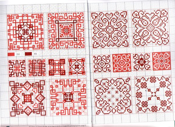 Вышивка крестом Мотивы для бикорню10