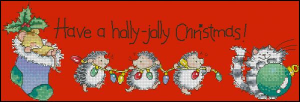 Вышивка крестом Готовимся к праздник