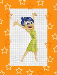 схема для вышивки крестом Эмоции - Радость