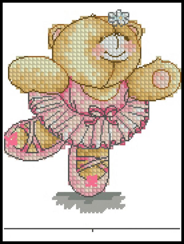 схема для вышивки крестом Любимой дочери