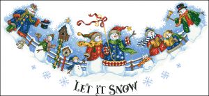 Снеговички новогодние