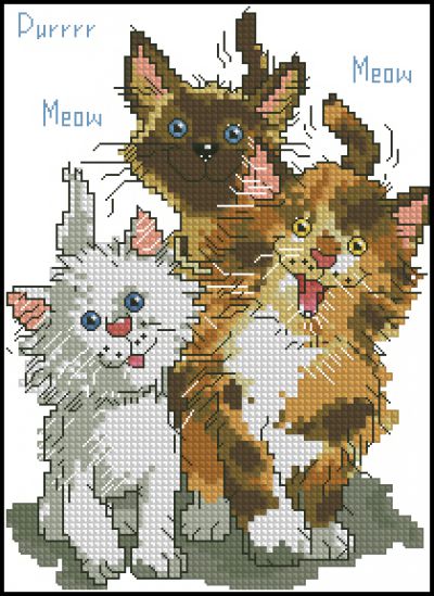 Вышивка крестом Команда