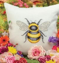 Вышивка крестом Пузатый шмель