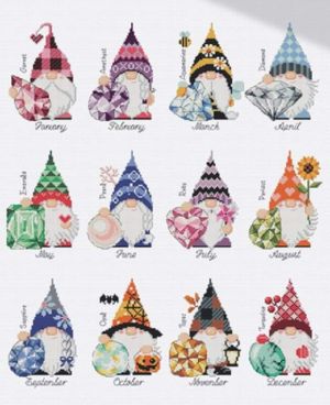 Гномы с камнями