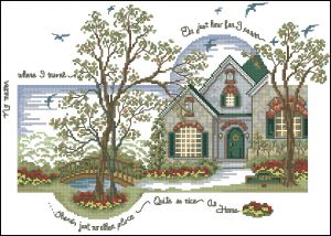 Вышивка крестом Как далеко я хожу