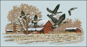 Зимние гуси