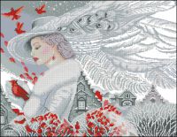 Вышивка крестом Зима идет