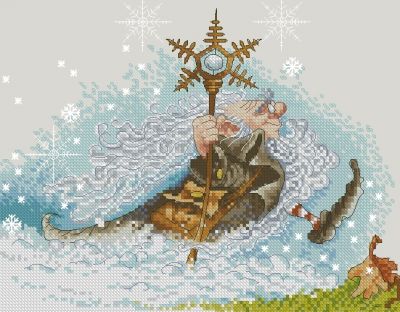 Вышивка крестом Повелитель зимы