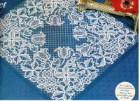 Новогодняя скатерть - бискорню