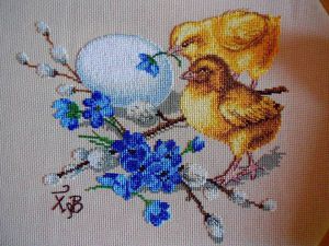 Пасхальные цыплята