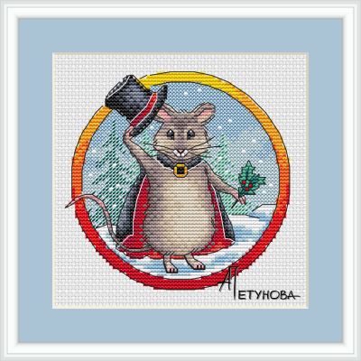 Вышивка крестом Мистер Крыс
