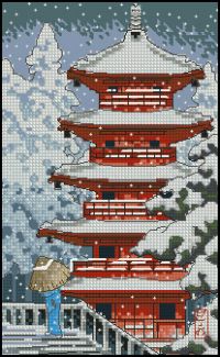 Anchor Maia 5678000-05003 Red Pagoda