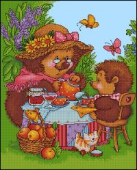 В гостях у бабушки