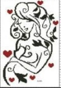 Вышивка крестом В ожидании чуда