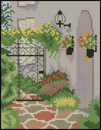 Двор с воротами