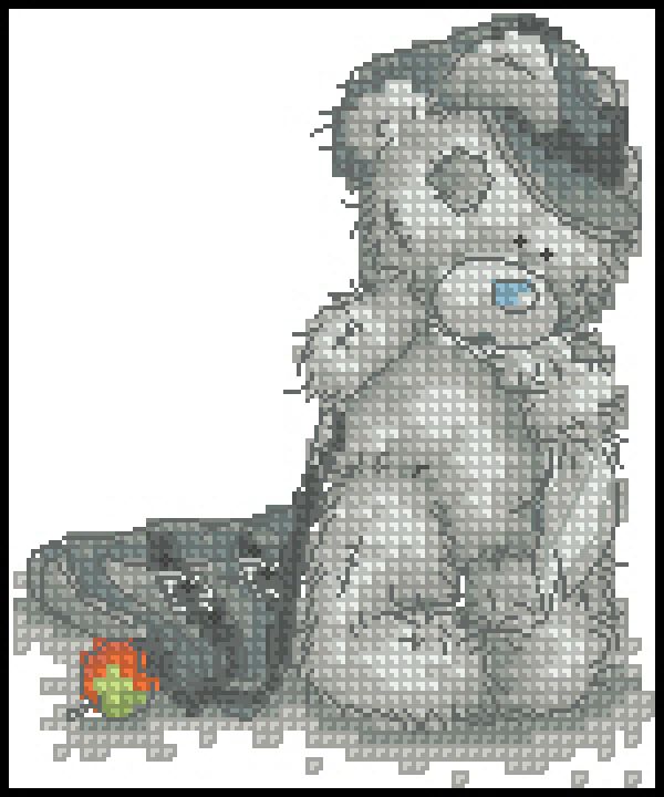 Вышивка крестом Школьник