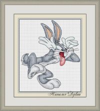 Вышивка крестом Bugs Bunny