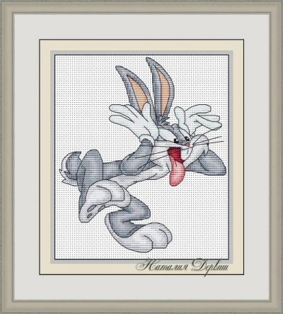 Вышивка крестом Bugs Bunny