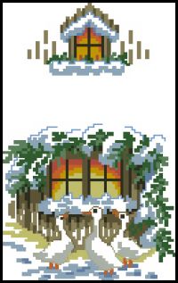 OOE 76132 Christmas WIndow