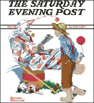 Dimensions 00102 Bygone Summer Boy and Clown