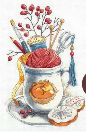 Чашка рукодельницы