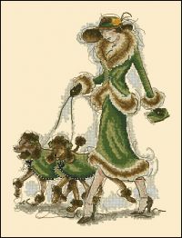 Anchor MaiaCS 5678000-01070 Prancing Poodles BS