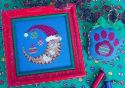 Stitchy Kitty SKCM4 Christmas Kitty Moon and Paw