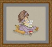 Вышивка крестом Вишивальщица