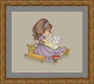 Вишивальщица