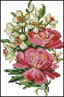 Buttonhole with pionies