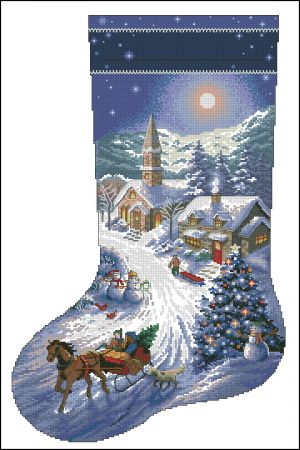 Новогодний сапожок - Поехали!