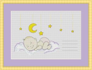 Метрика со звездами - девочка