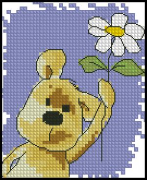 схема для вышивки крестом Thank you