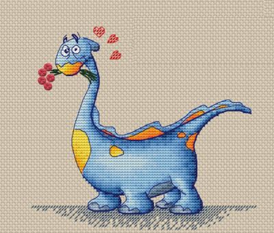 схема для вышивки крестом Мимизавр Аристарх