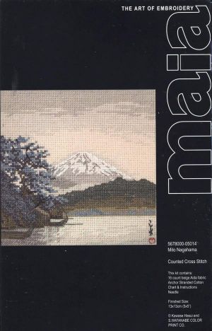 Вышивка крестом Мито Нагахамо