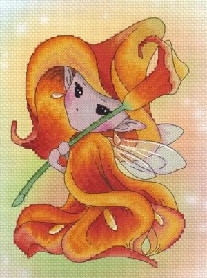 Фея оранжевых лилий