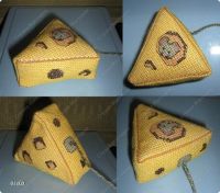 Вышивка крестом Кусочек сыра
