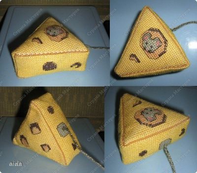 Вышивка крестом Кусочек сыра