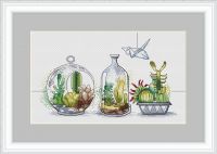 схема для вышивки крестом Моя маленькая вселенная